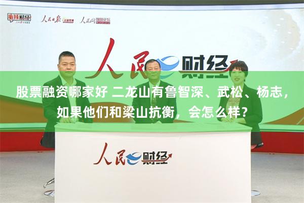 股票融资哪家好 二龙山有鲁智深、武松、杨志，如果他们和梁山抗衡，会怎么样？