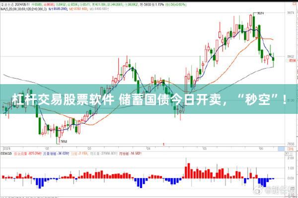 杠杆交易股票软件 储蓄国债今日开卖，“秒空”！