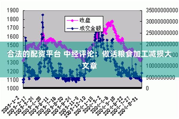 合法的配资平台 中经评论：做活粮食加工减损大文章